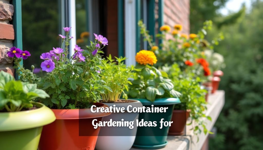 Creative Container Gardening Ideas for Small Spaces – MyHomeLifeStyle